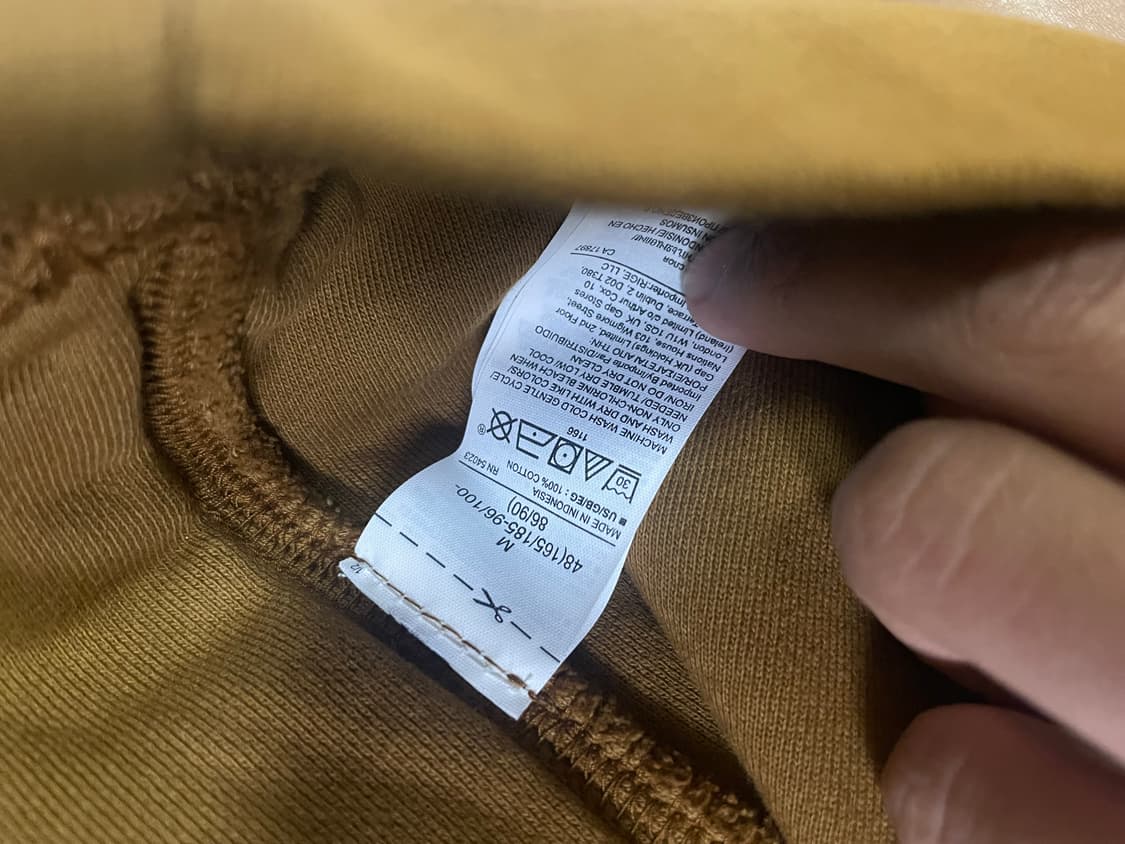 이지갭 퍼펙트 후드 라이트 브라운 M 상품이미지5