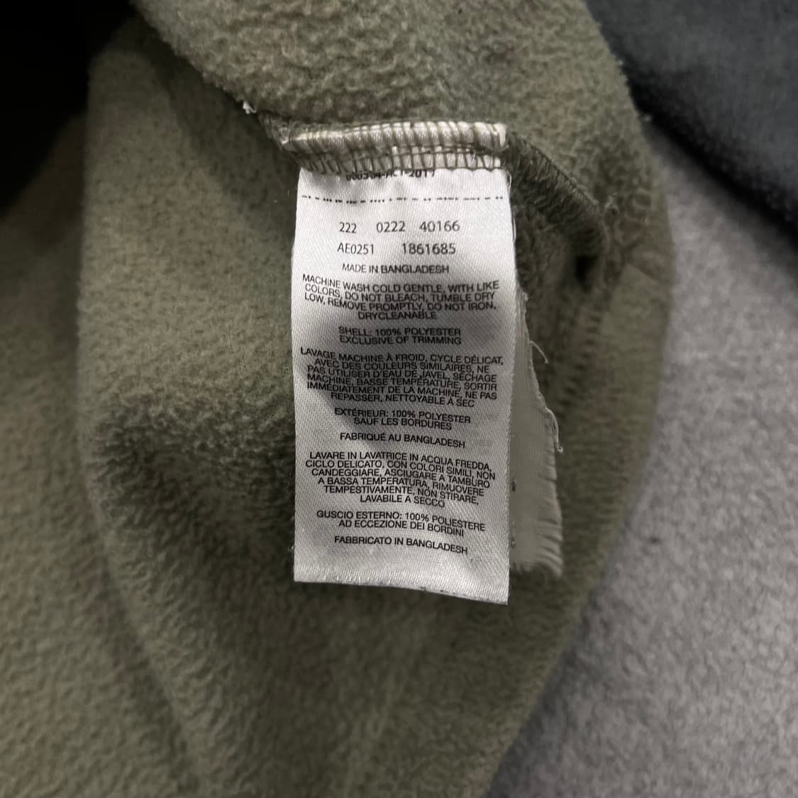 L 컬럼비아 플리스 스냅 투톤 풀오버 상품이미지5