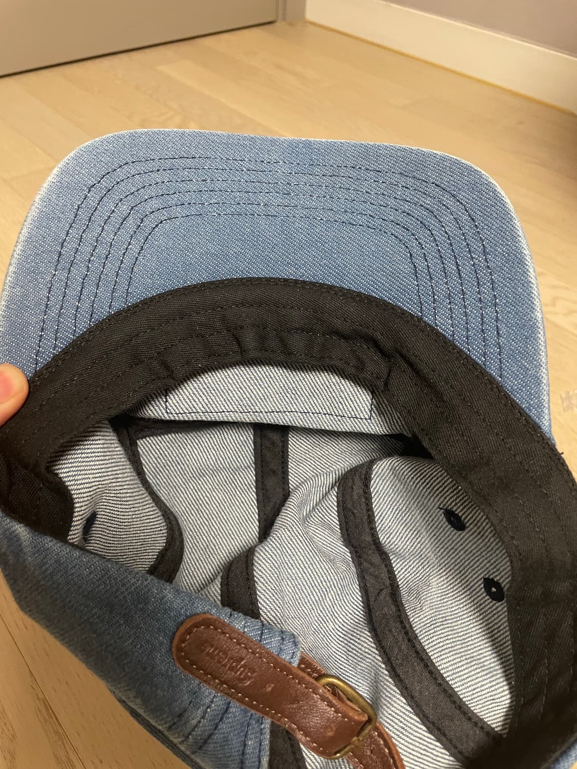 슈프림 데님 캠프캡 상품이미지2