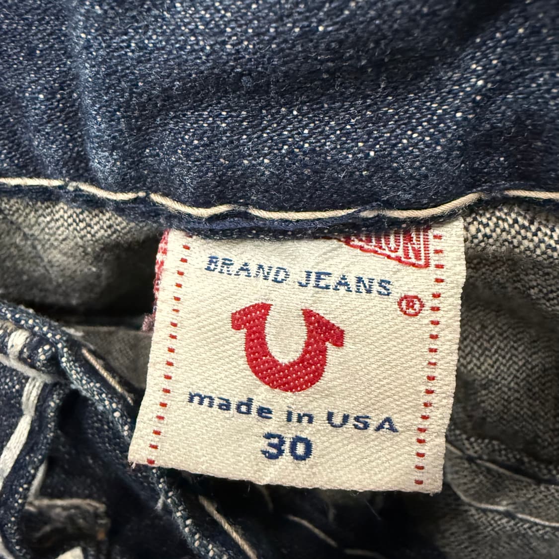 [정품/30] 트루릴리젼 스티치 데님 청바지 b14 상품이미지5