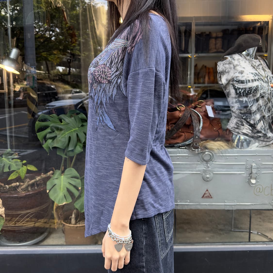 2019 할리데이비슨 블링 윙 튜닉 탑 상품이미지6