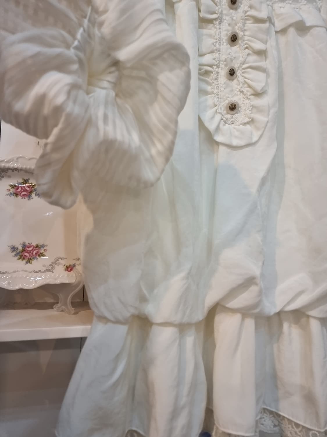 LIZ LISA 리즈리사 클래식 벌룬 레이스 튜닉 상품이미지4