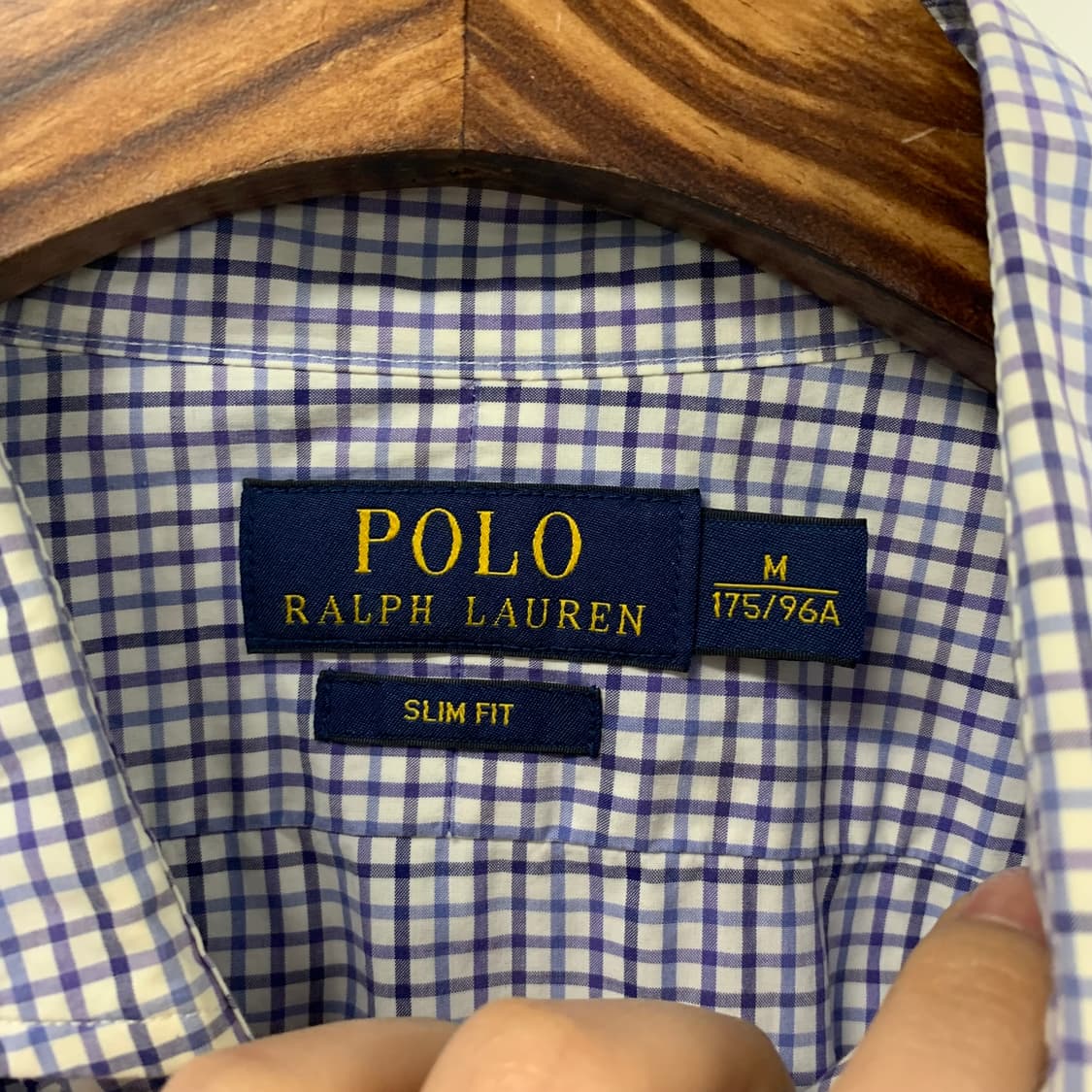폴로 랄프로렌 신형 잔체크 옥스포드 셔츠 상품이미지6