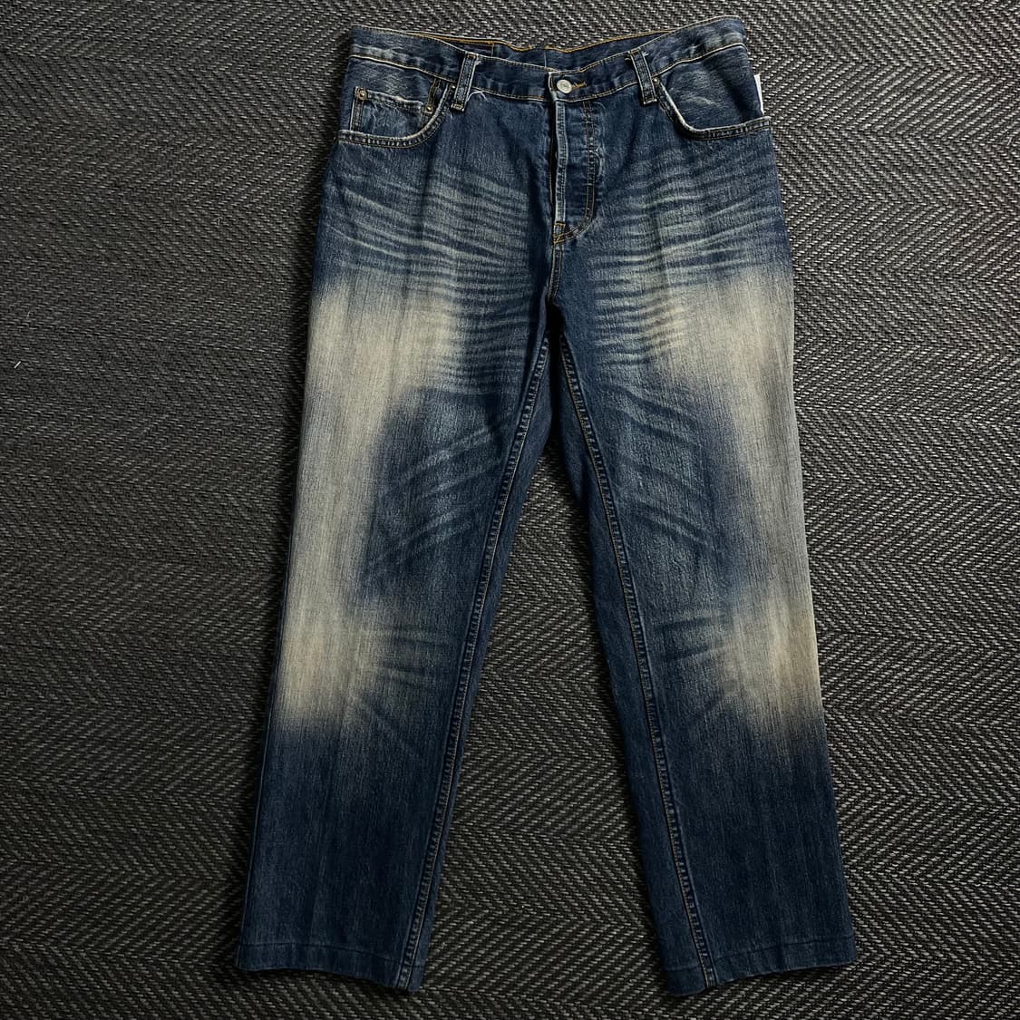 리바이스 501 워싱 데님 레귤러 팬츠y 4051 상품이미지2