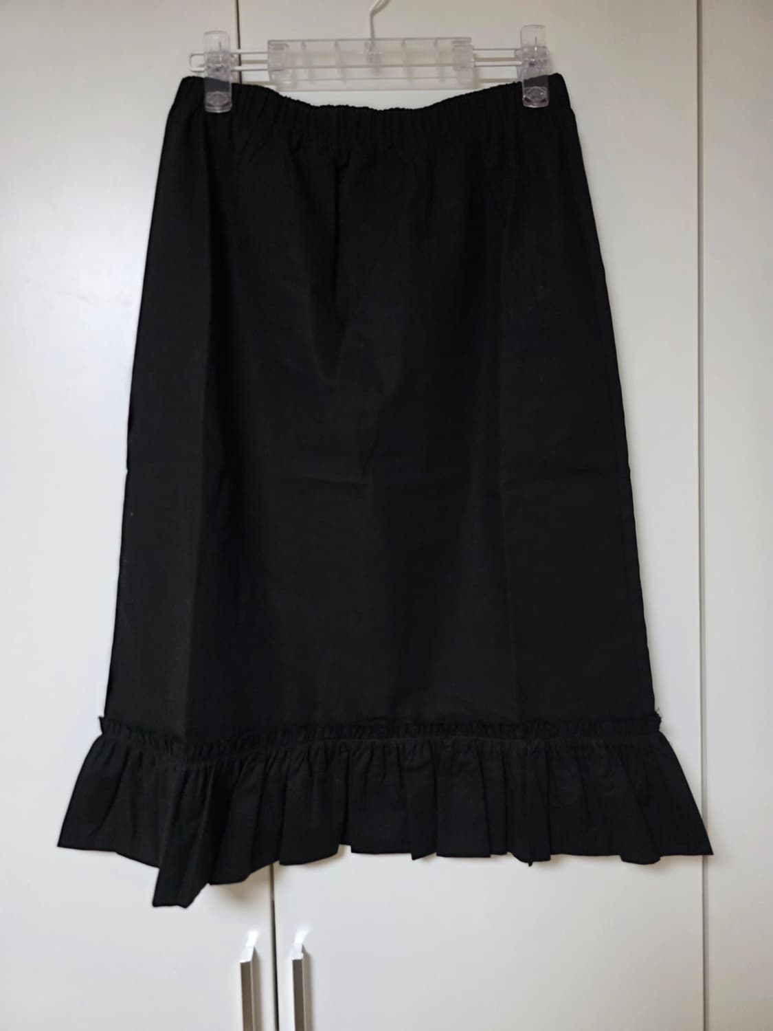 낫띵에브리띵 프릴 미디 스커트 상품이미지5