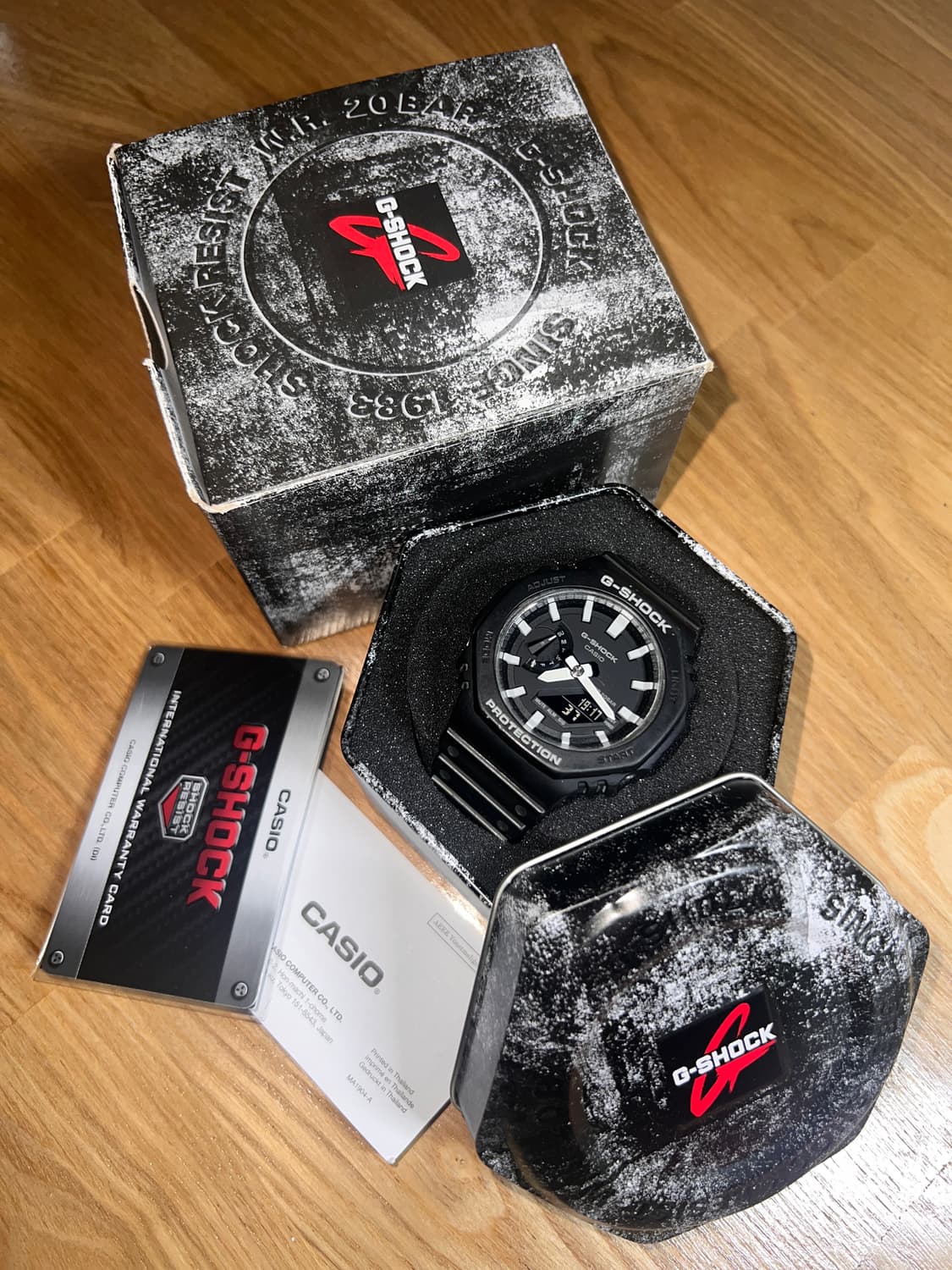 G-SHOCK GA-2100-1ADR 풀박스 상품이미지1