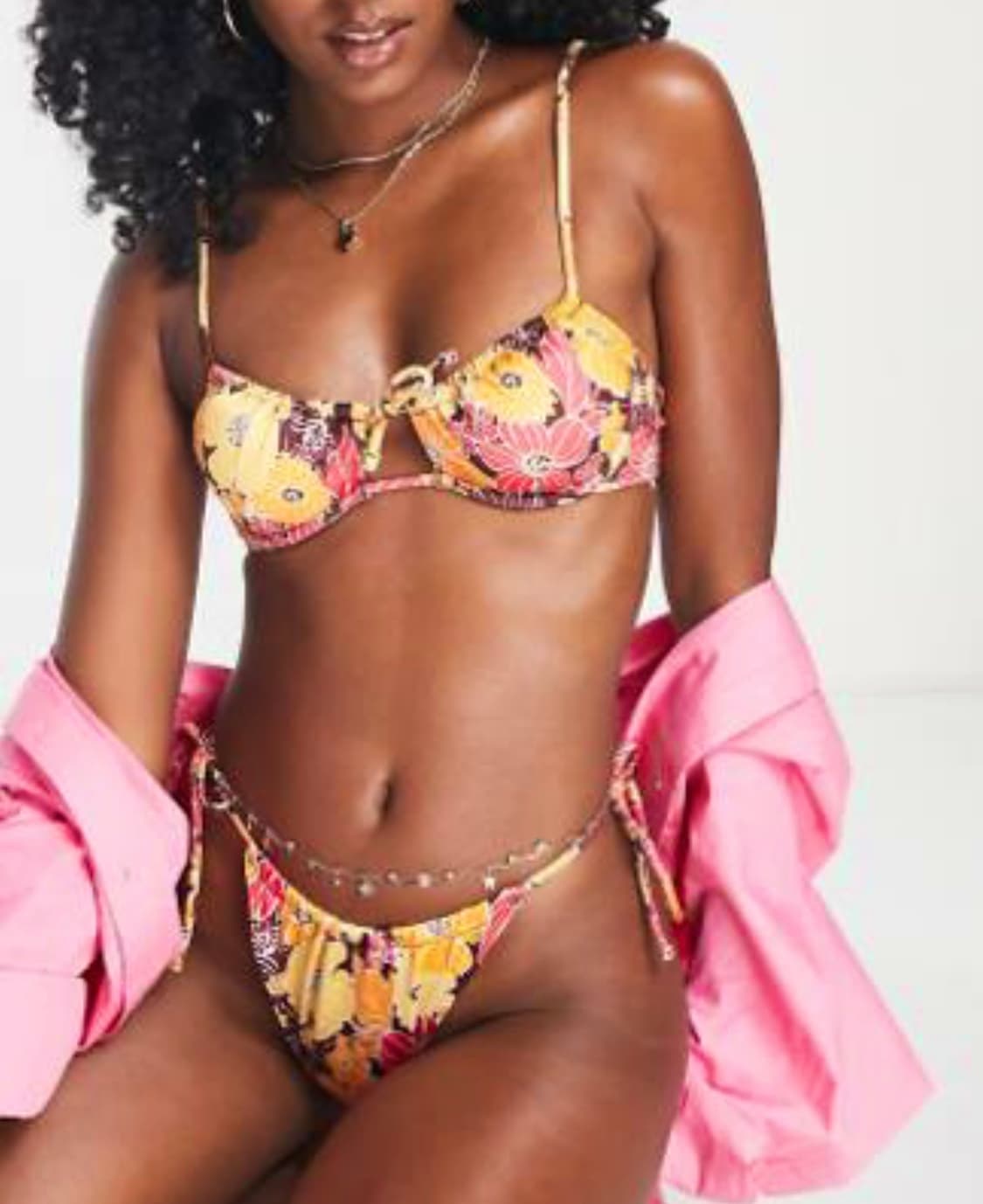 Pimkie 오리엔탈 플로럴 비키니 EU34 상품이미지1