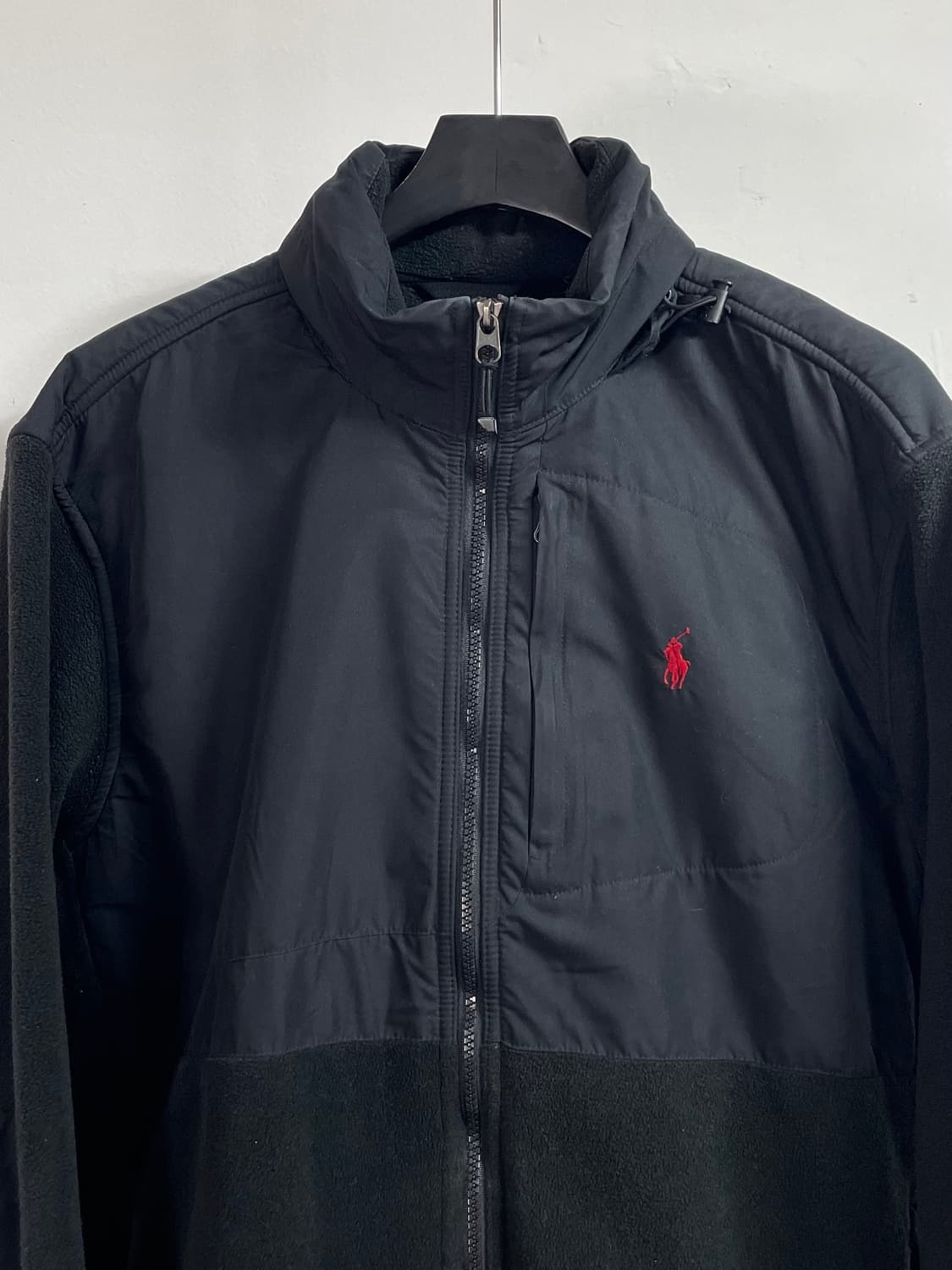 폴로 랄프로렌 데날리 블랙 후리스 자켓 (on.429) 상품이미지3