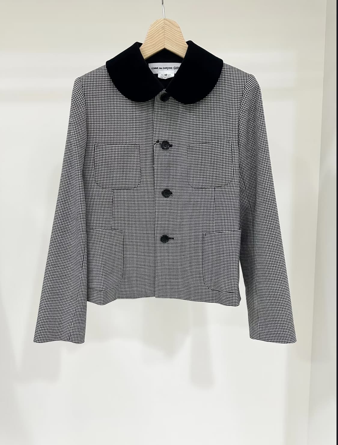 꼼데가르송 걸 울 자켓 M 상품이미지1