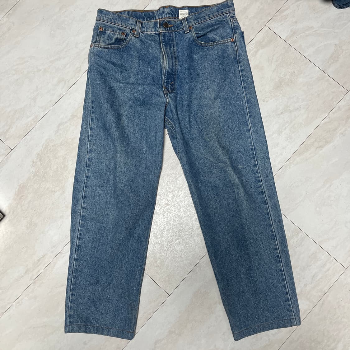 90s 리바이스 550 루즈핏 연청 36/30 상품이미지1