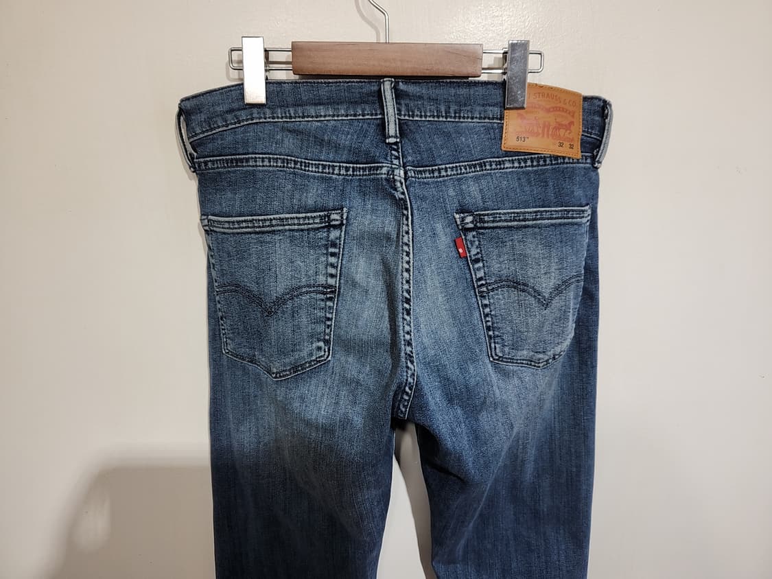(33) 리바이스 513 청바지 연중청 스판 데님팬츠 140주년판  상품이미지6