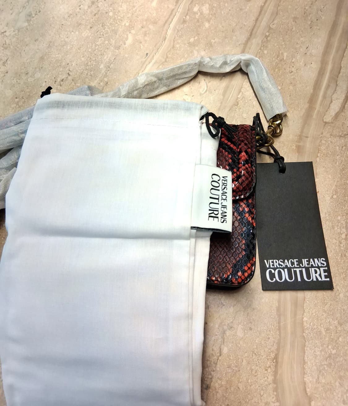 베르사체 진스 꾸뛰르 미니백(와인) / 새상품 상품이미지3