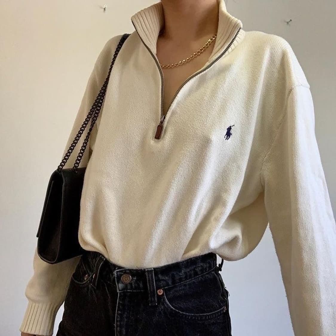 폴로 랄프로렌 에스테이트 쿼터집 하프집업 S 상품이미지7