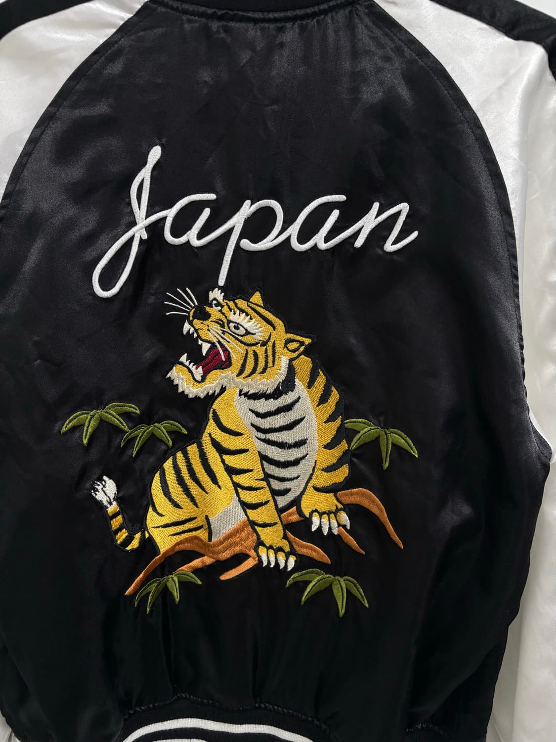 JPN 빈티지 타이거 자수 스카잔 상품이미지5
