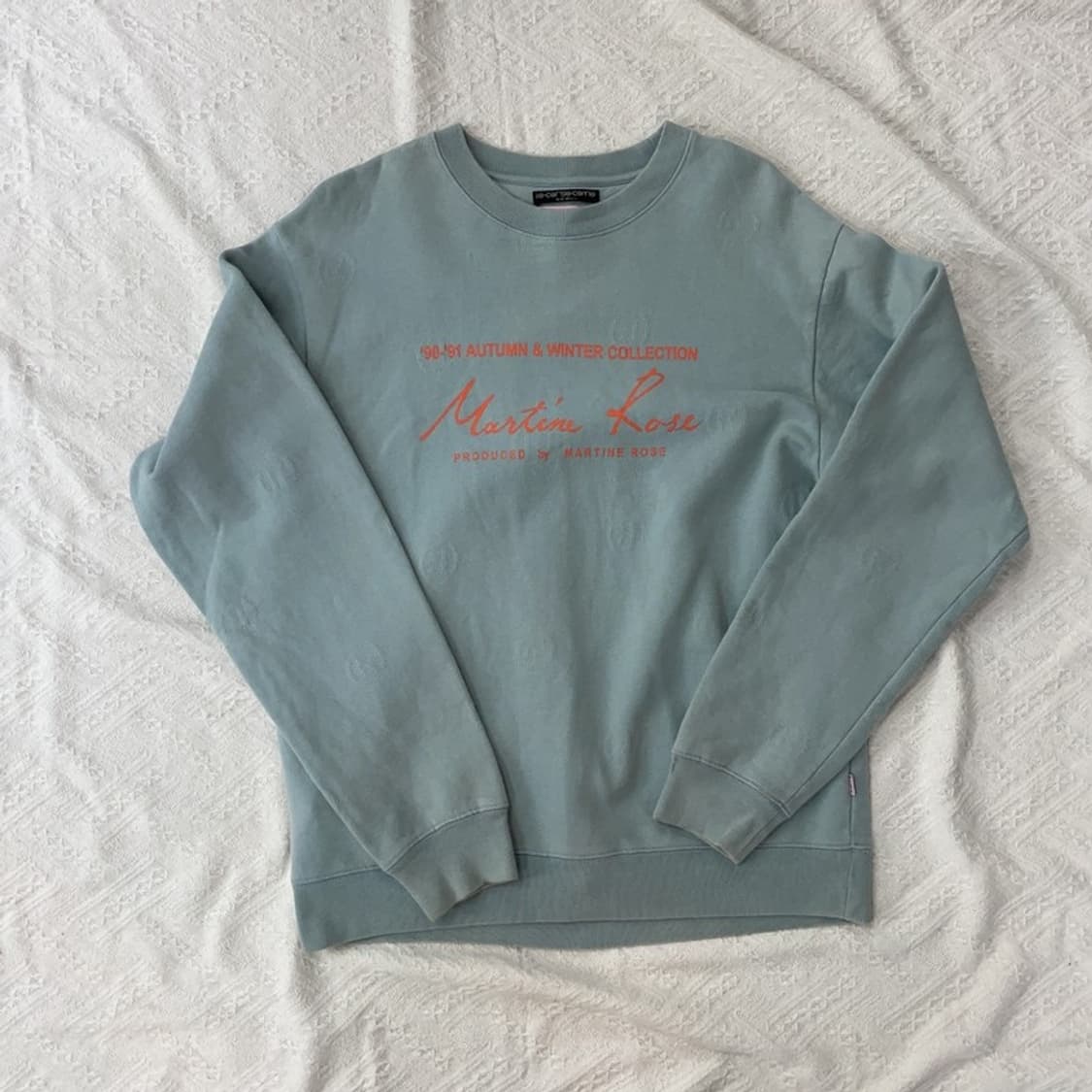 [100] 마틴로즈 기모 맨투맨 스웻셔츠 상품이미지1