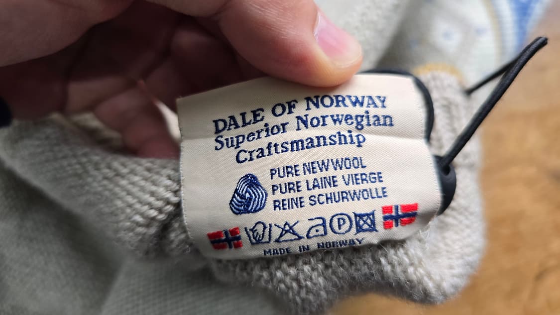 DALE OF NORWAY 데일오브 노르웨이 집업 니트 XXL 상품이미지8