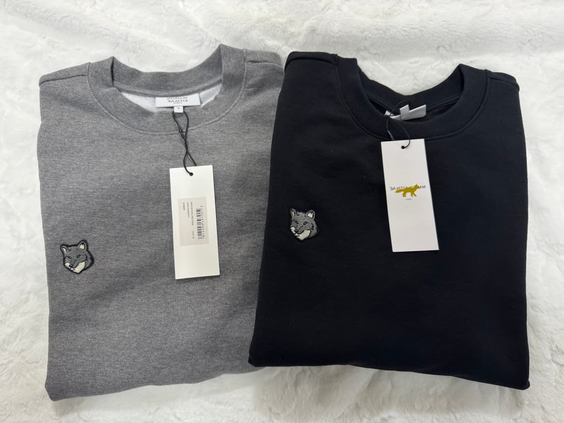 메종 그레이폭스 맨투맨 (( 새상품 )) 상품이미지1