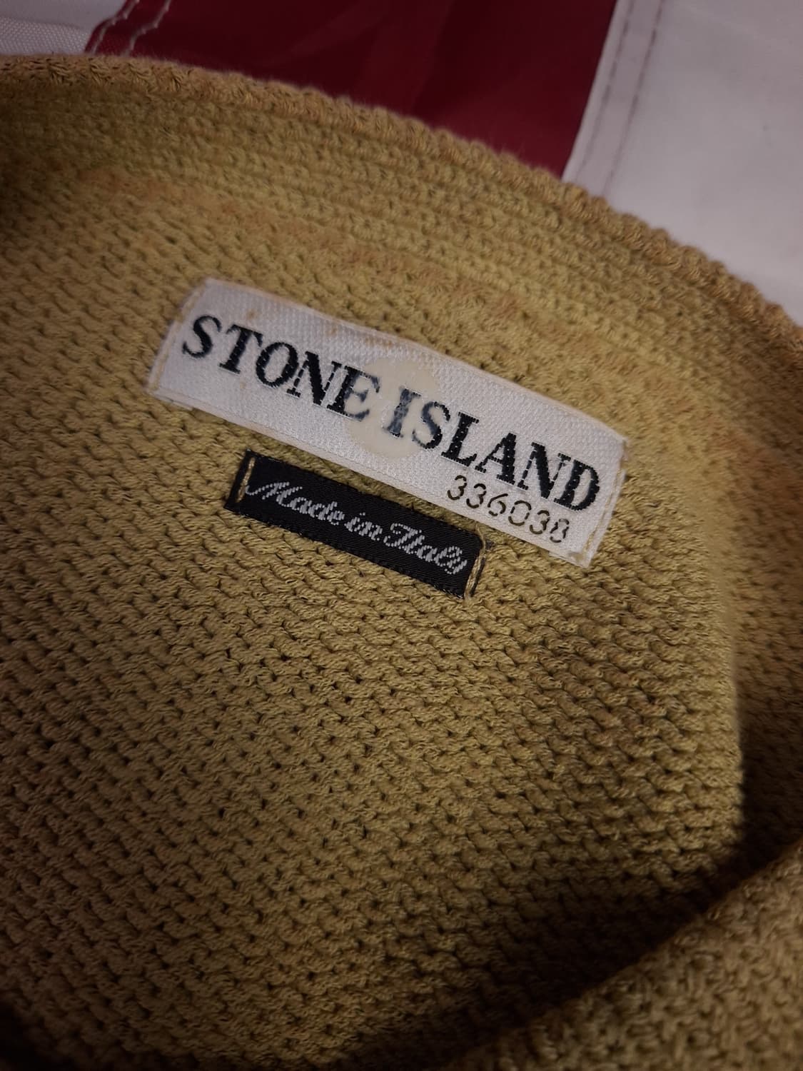 오리지날 구형 스톤아일랜드 라운드 니트 상품이미지2
