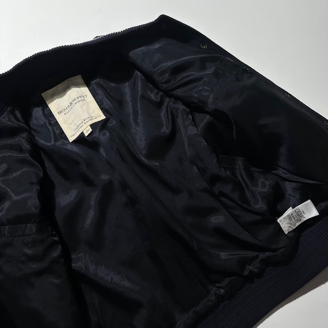 데님 앤 서플라이 랄프로렌 울 레더 바시티 자켓 상품이미지6