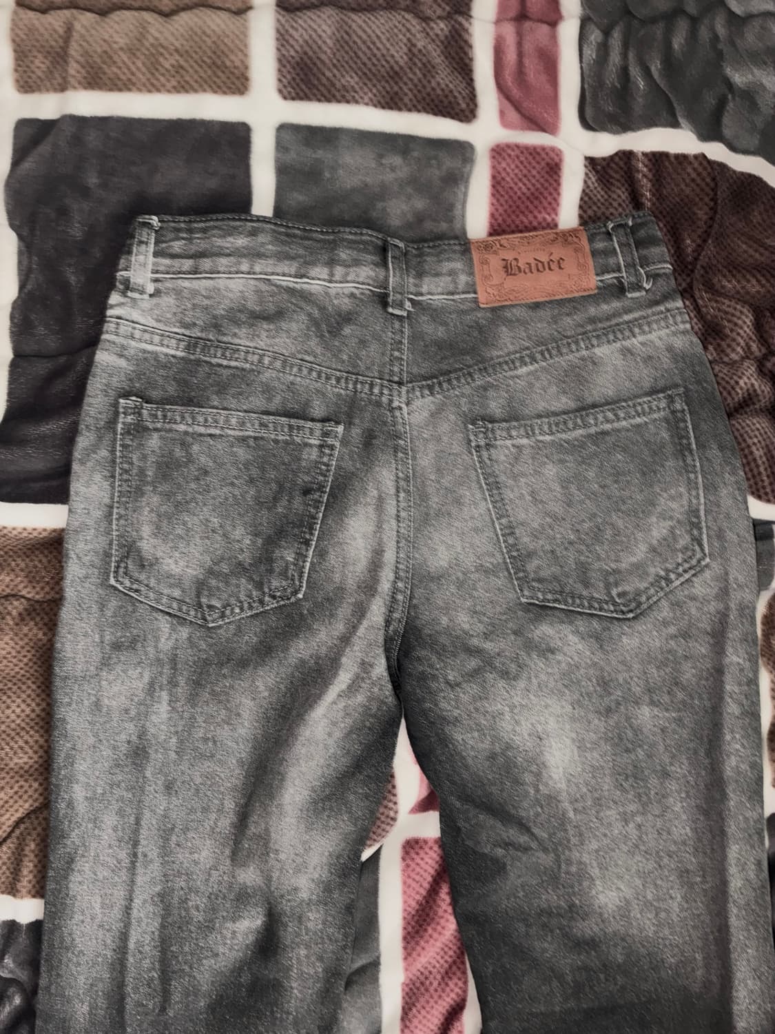 배디 흑청부츠컷 데님팬츠 상품이미지5