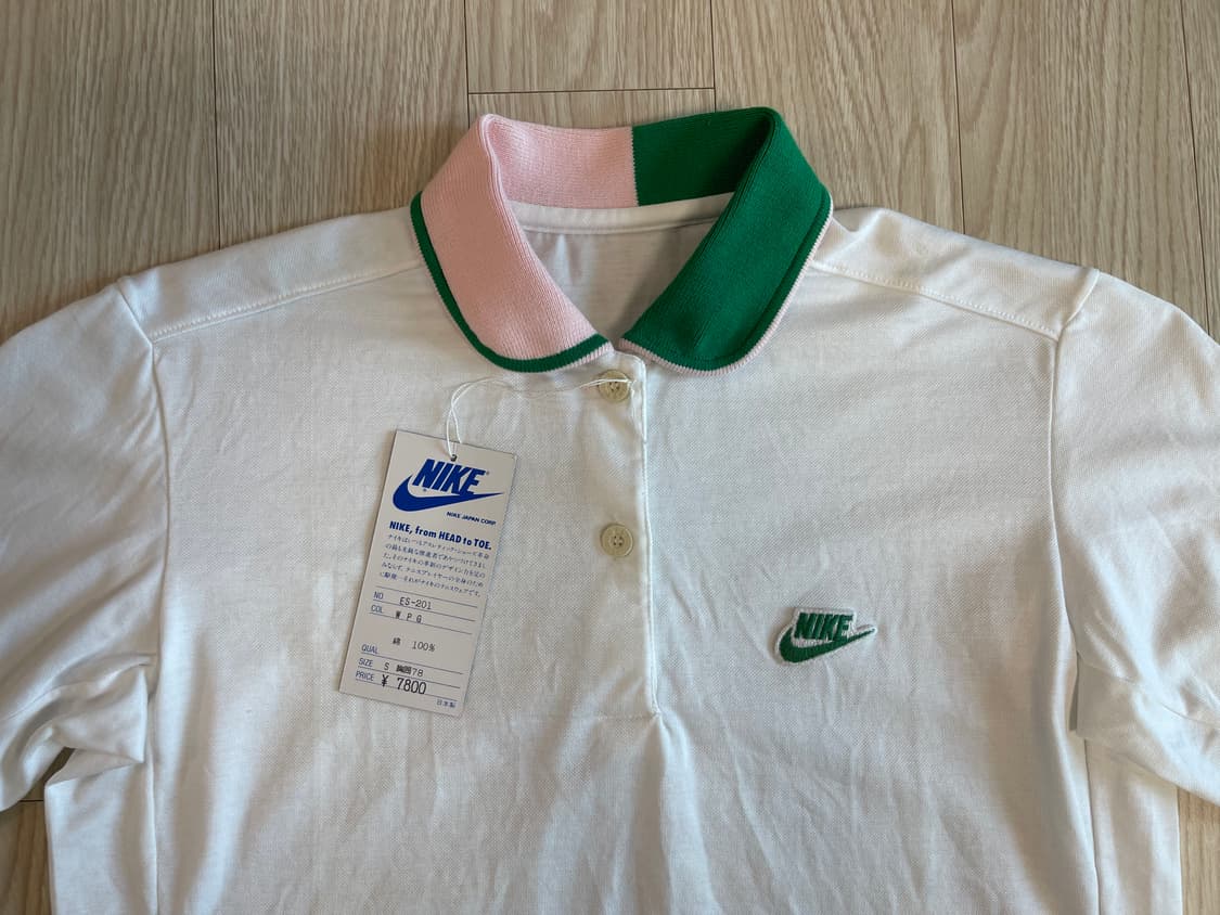 나이키 80s 올드 폴로 피케 우먼스 티셔츠 NIKE OLD 11번 상품이미지2