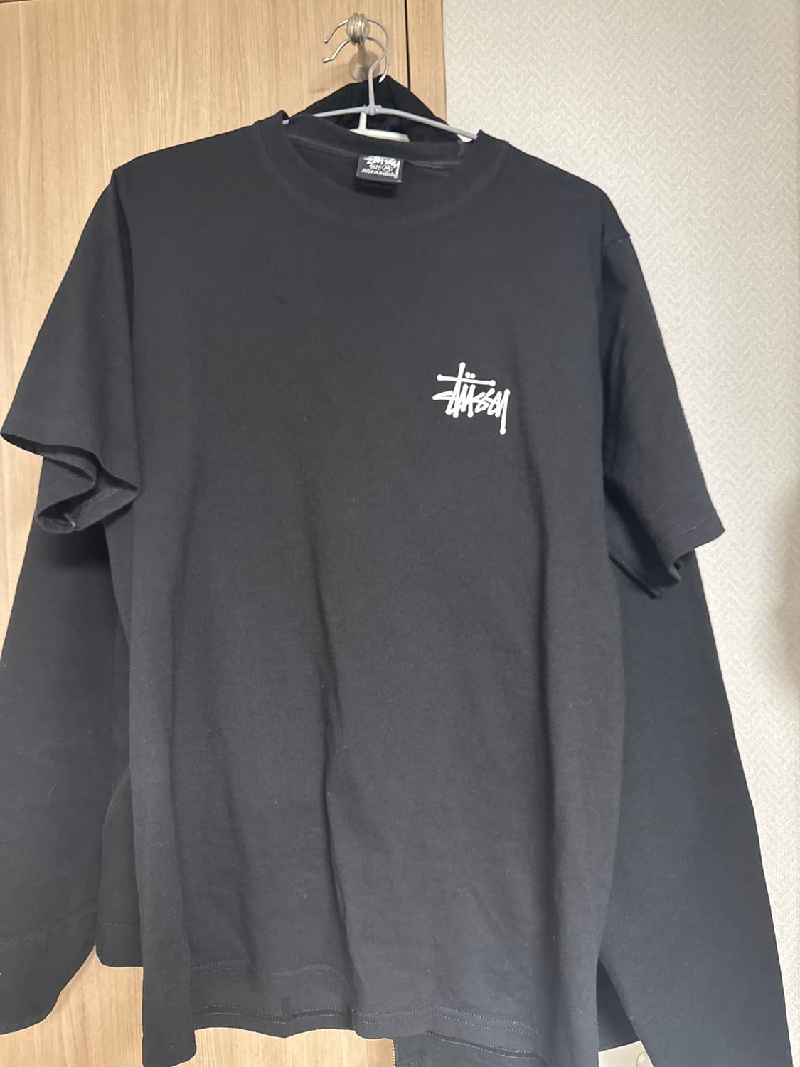 스투시 베이직 반팔티 M 상품이미지1