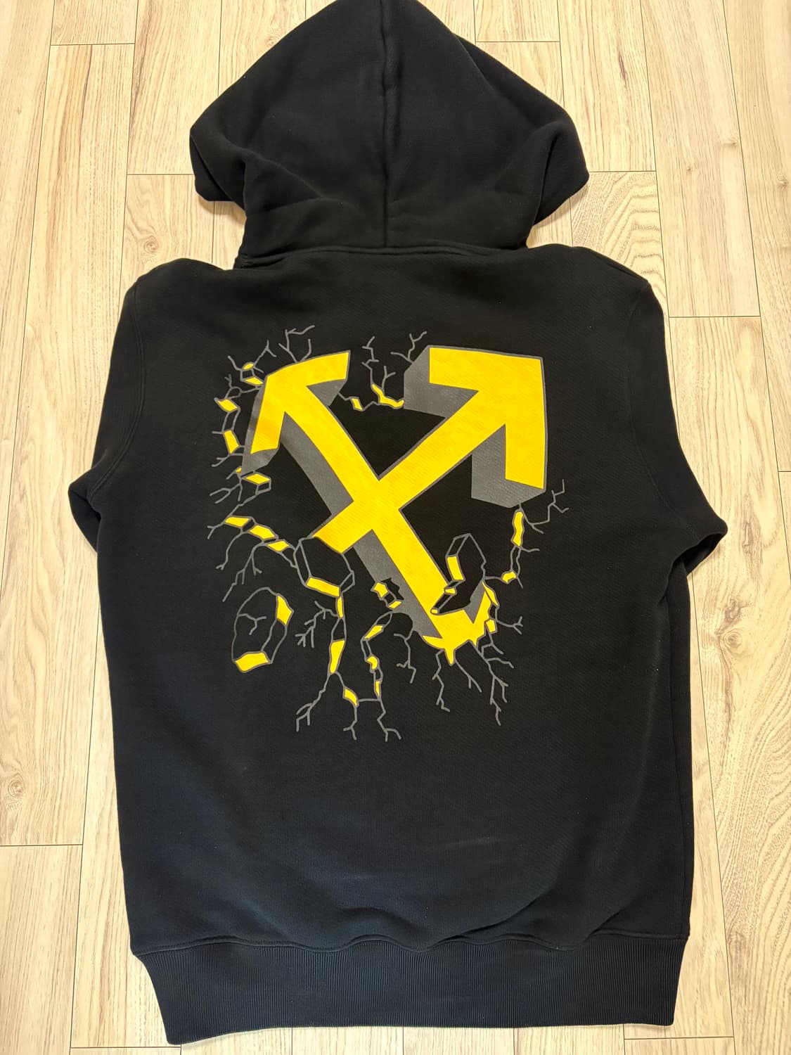 오프화이트 아크릴 애로우 후디 상품이미지2