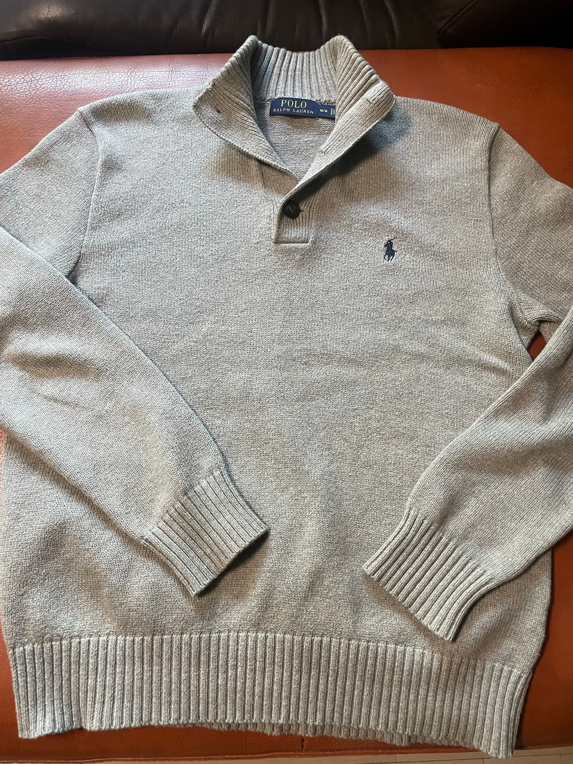 폴로 랄프로렌 그레이 니트 상품이미지1