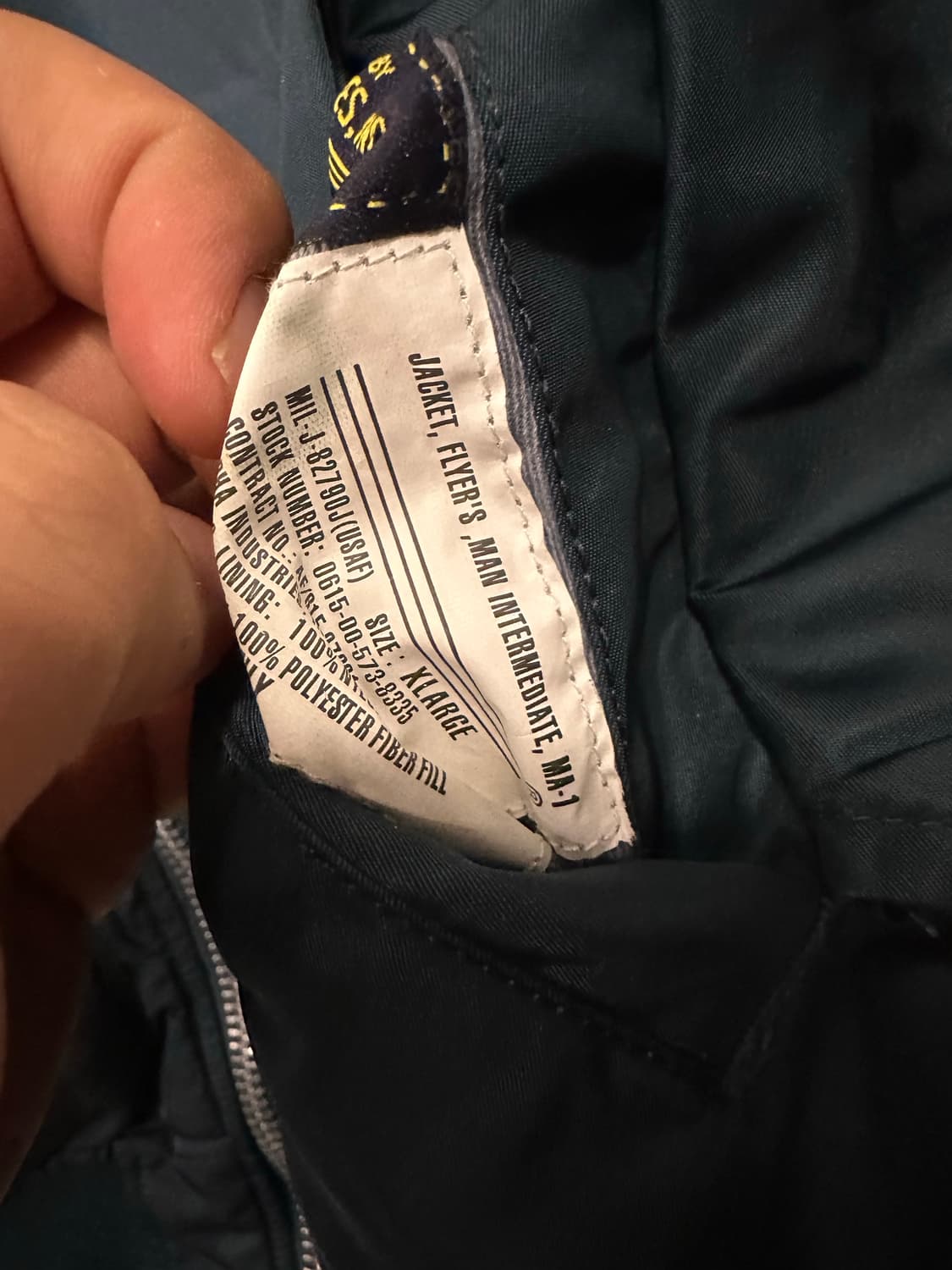 XL)알파인더스트리 슬림핏 MA-1 상품이미지3