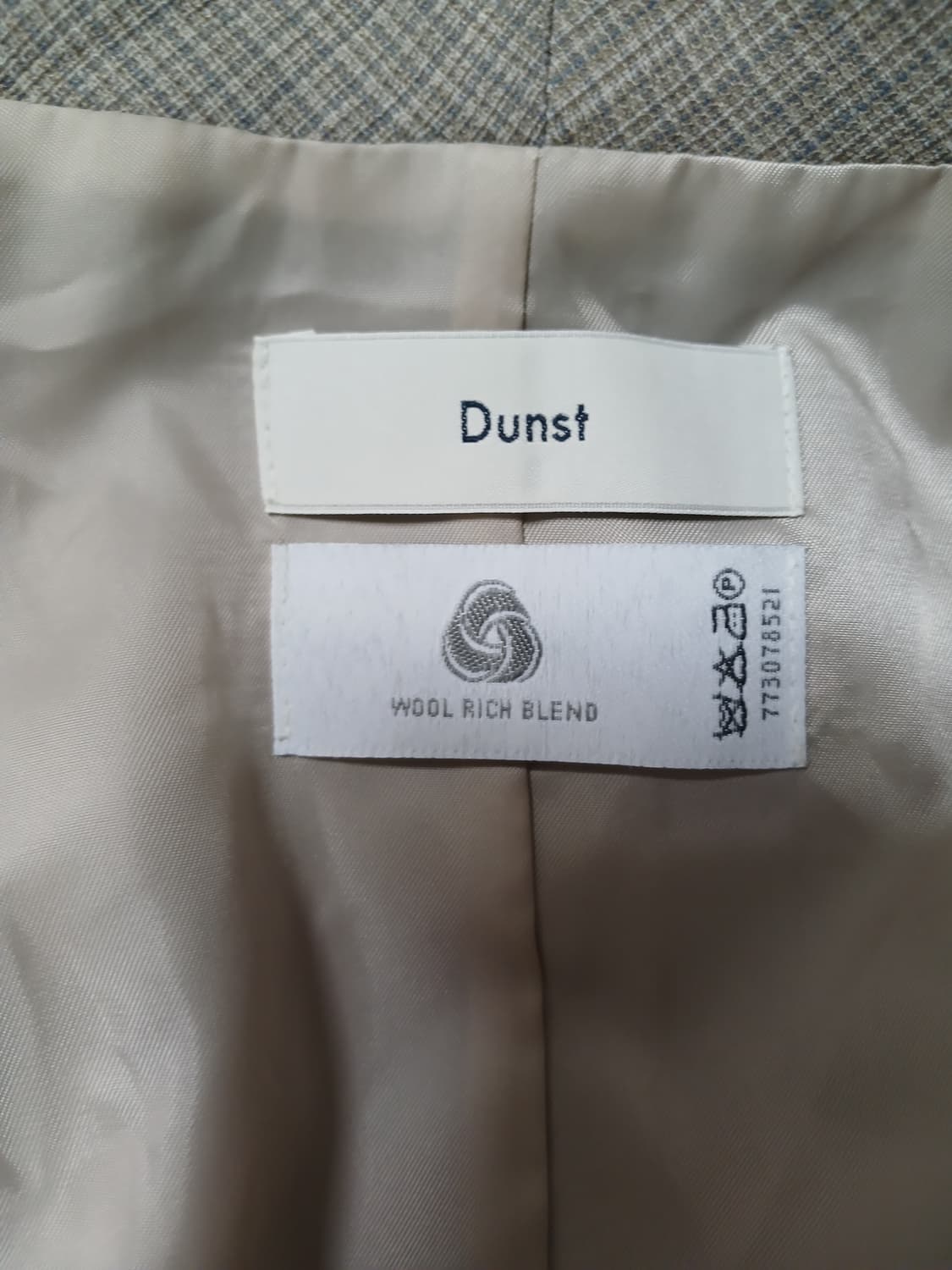 (M 55-55 반) 던스트 Dunst 체크패턴 롱원피스 상품이미지8