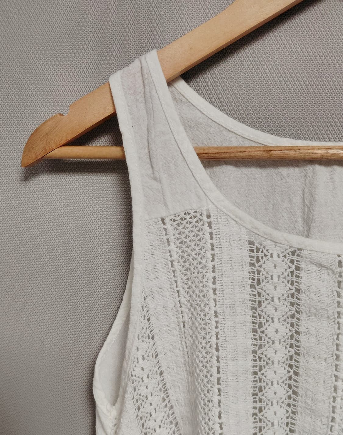 빈티지 패턴 에스닉 슬리브리스 탑 상품이미지2