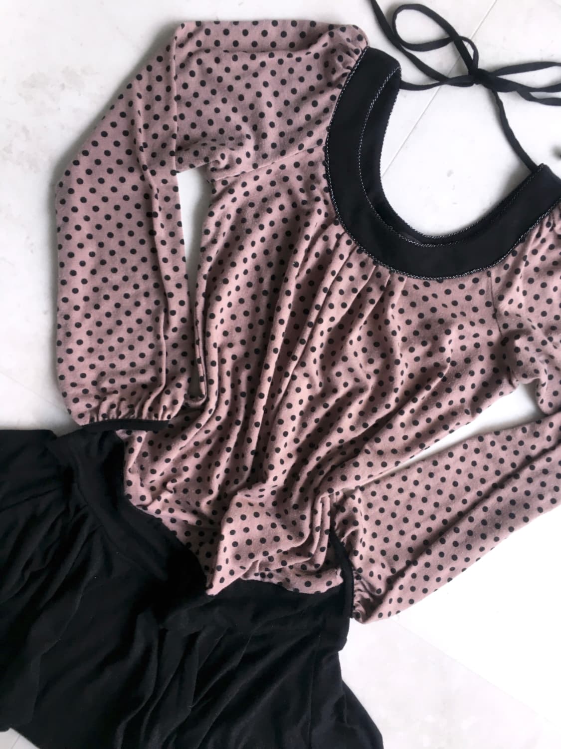 핑키앤다이안 도트 리본 갸루 원피스 상품이미지3