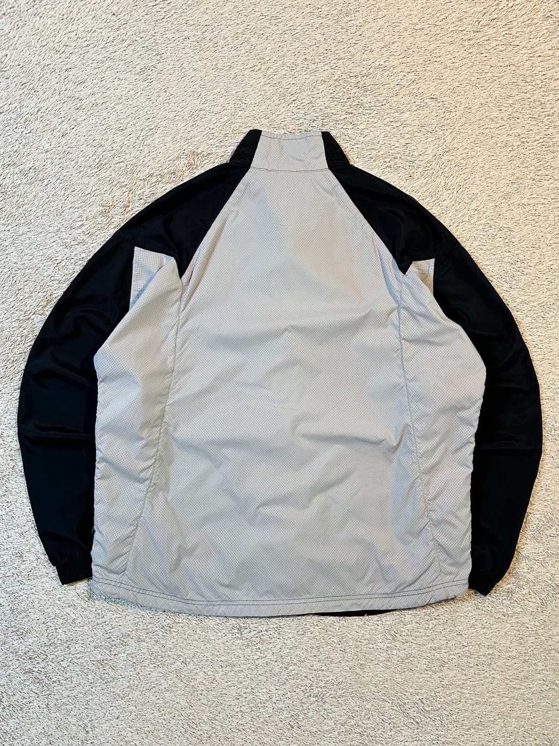 00's 나이키 올드스쿨 스우시 테니스 로고 배색 바람막이 자켓 상품이미지4