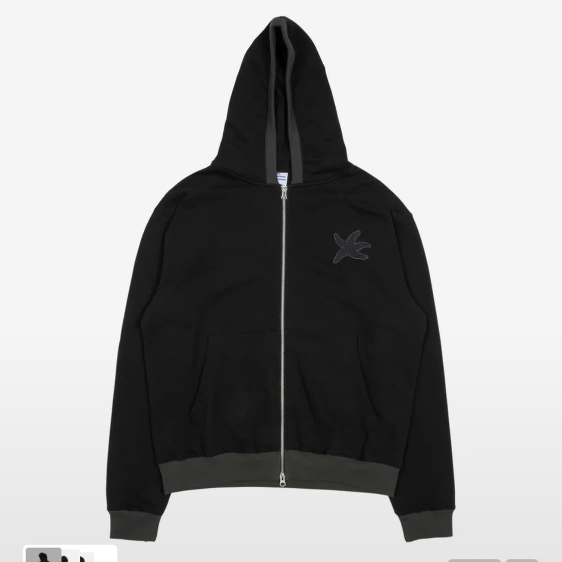 더콜디스트모먼트  line hooded zip-up 후드집업 M 상품이미지1