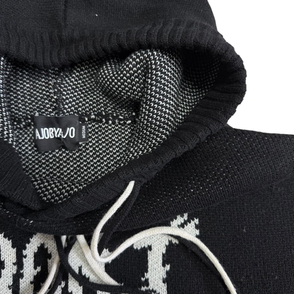 아조바이아조 니트 후드 상품이미지2