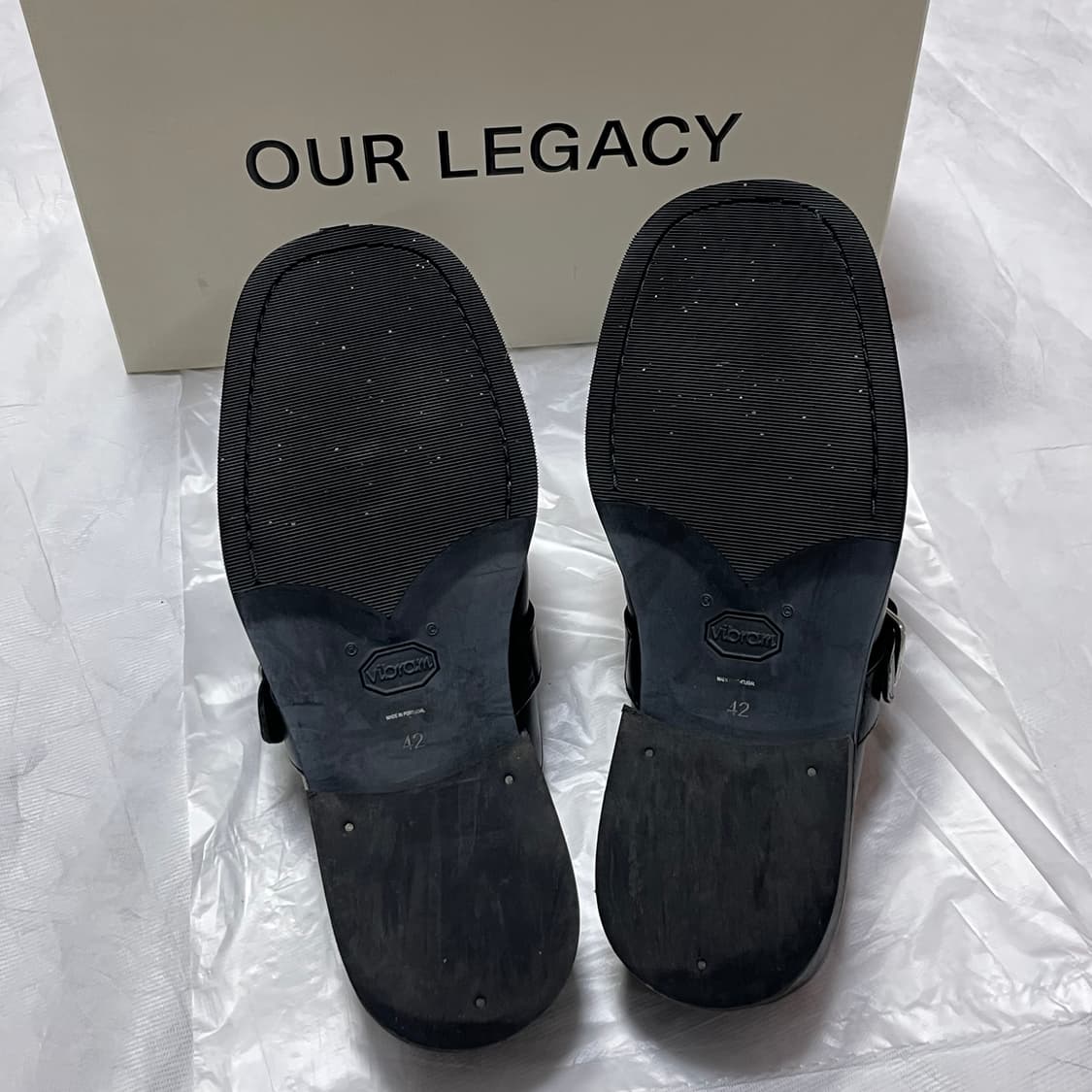 42) 아워레가시 카미온 뮬 블랙 상품이미지4