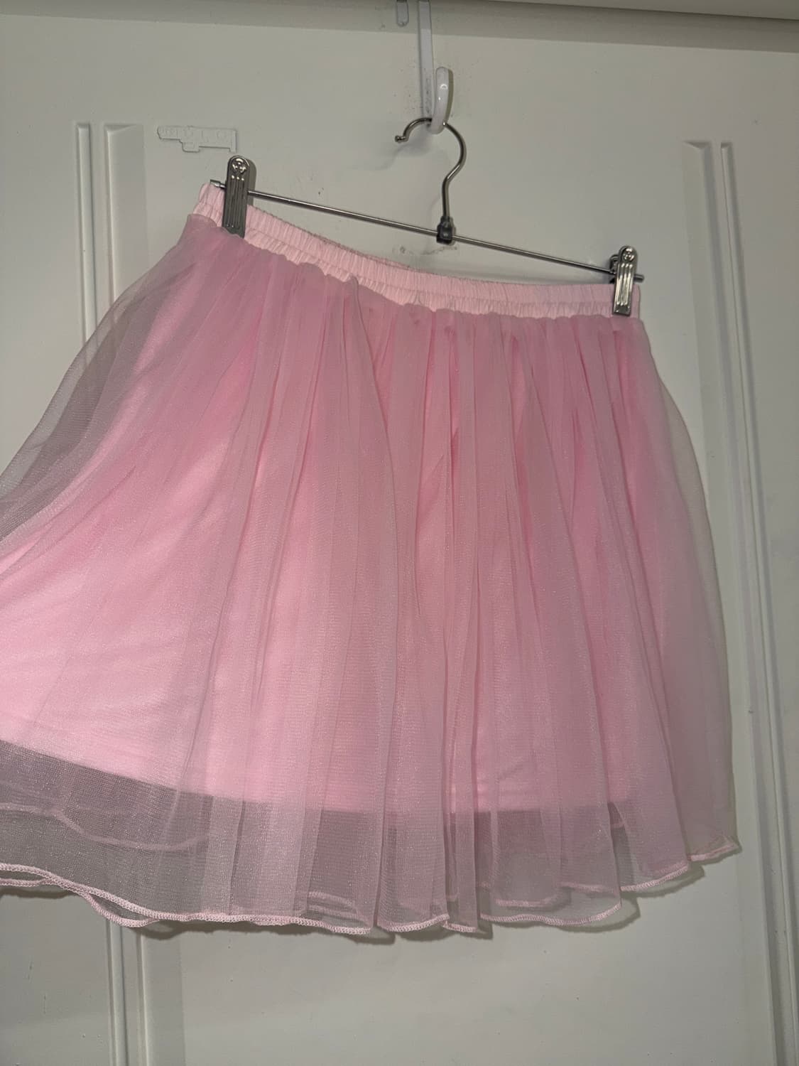 일본빈티지 레이어드 핑크 샤스커트 상품이미지7