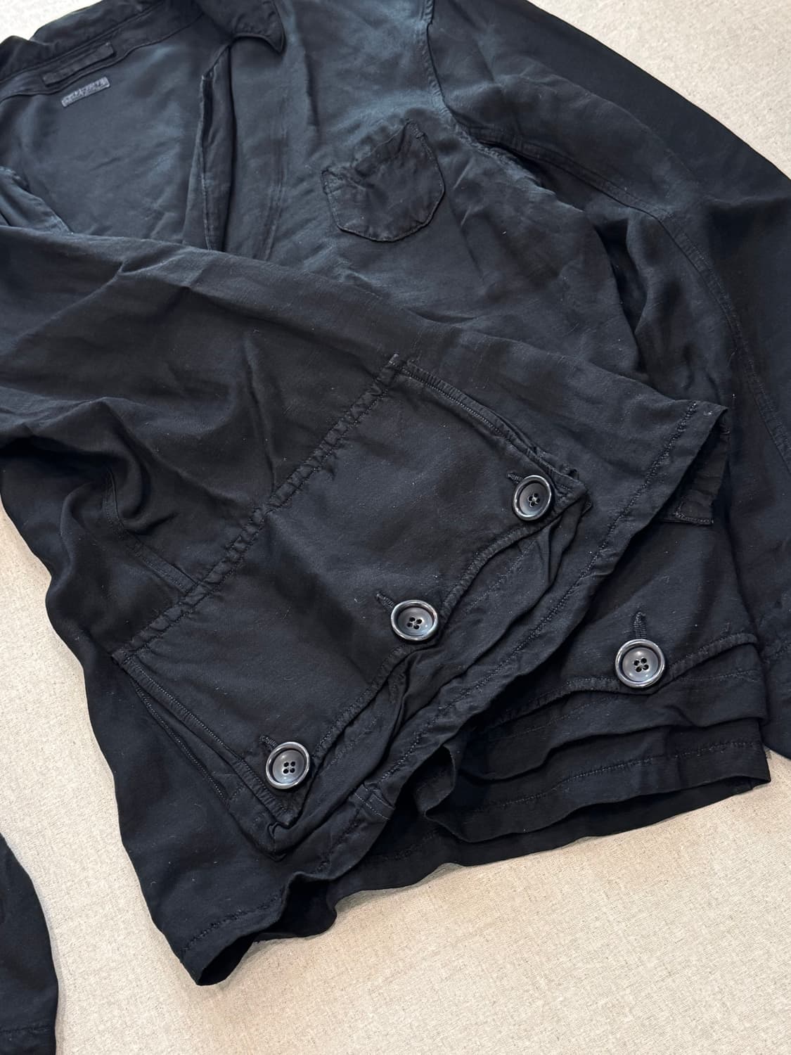 캐피탈 2B 린넨 셔츠 자켓 상품이미지2