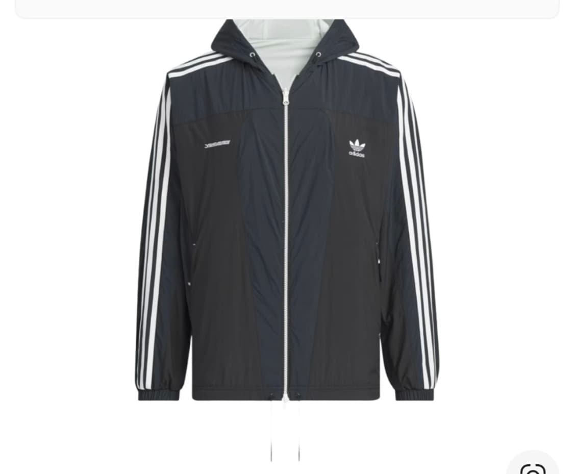 [M] 아디다스 x 예스아이씨 BS 자켓 블랙  바람막이 윈드브레이커 상품이미지1