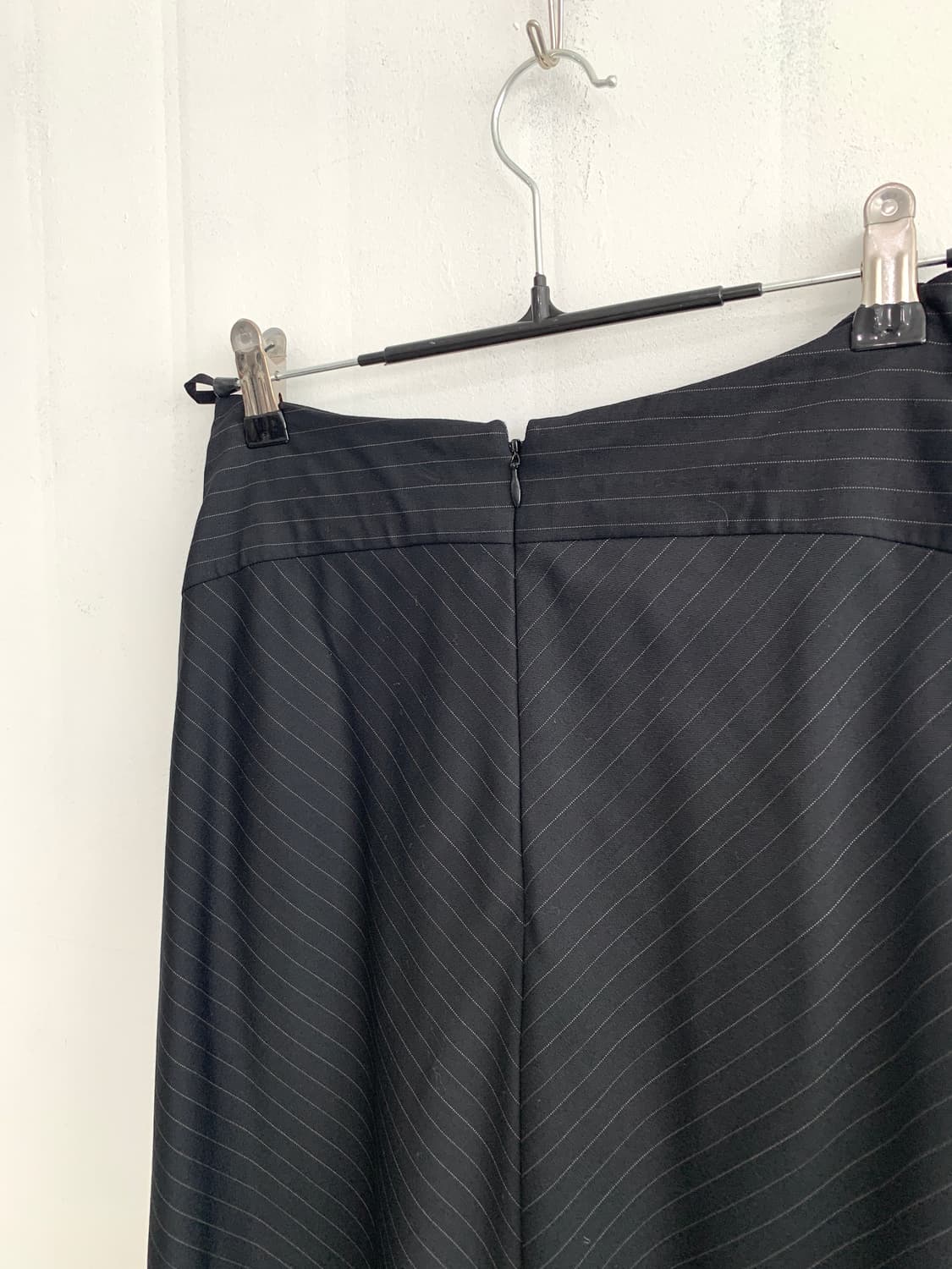 Black Side Lace-Up Long Skirt 상품이미지6