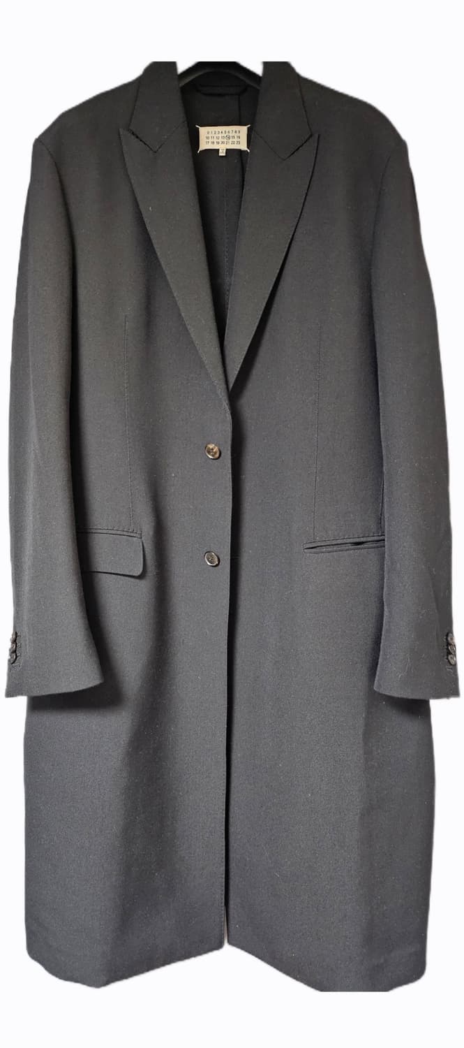 메종마르지엘라 코트 블랙 상품이미지1