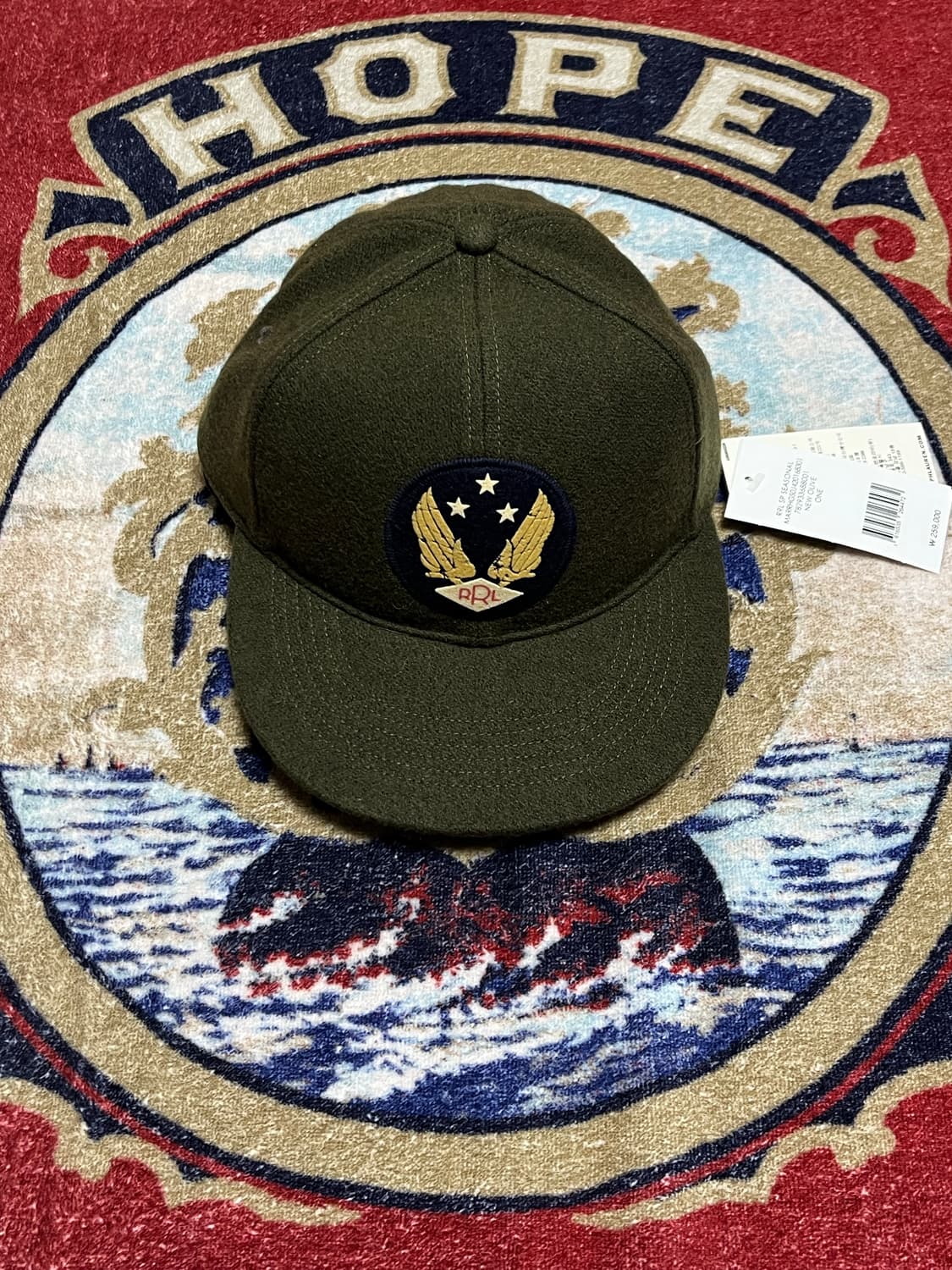 더블알엘 (RRL) 울 블렌드 펠트 볼캡 상품이미지2