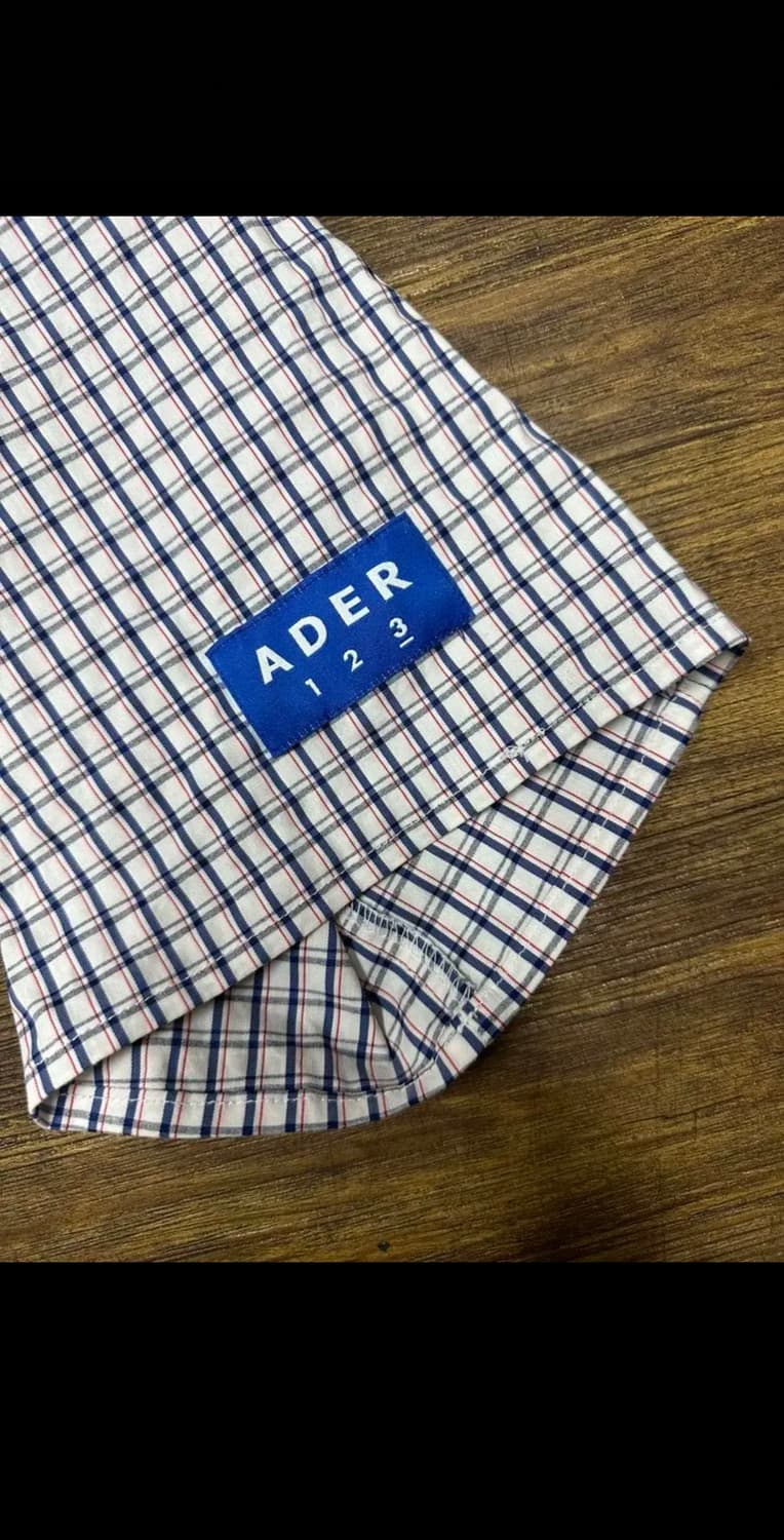 아더에러 스탬프체크 오버셔츠 상품이미지6