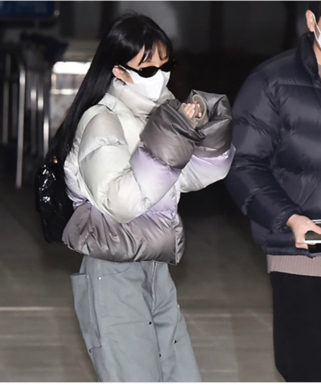 Open yy 제니패딩 옴브레 리버시블 패딩 상품이미지1