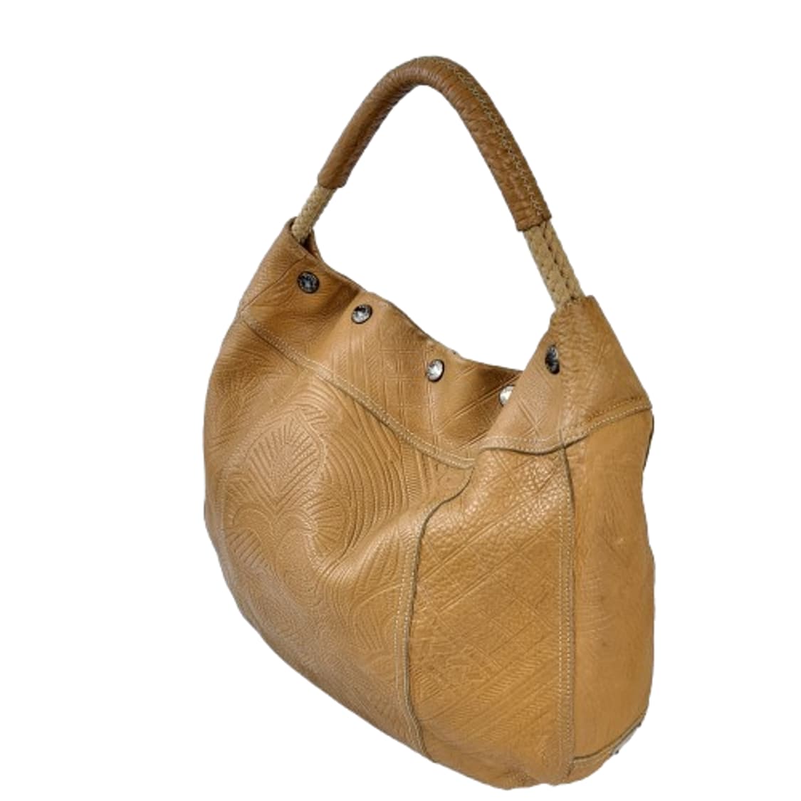 정품 프라다 럭셔리 엠보시드 가죽 호보백 상품이미지4