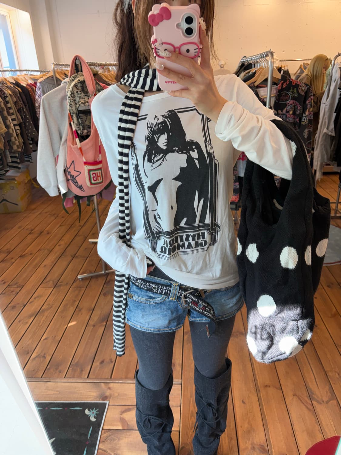 히스테릭글래머 히스걸 롱슬리브 상품이미지1