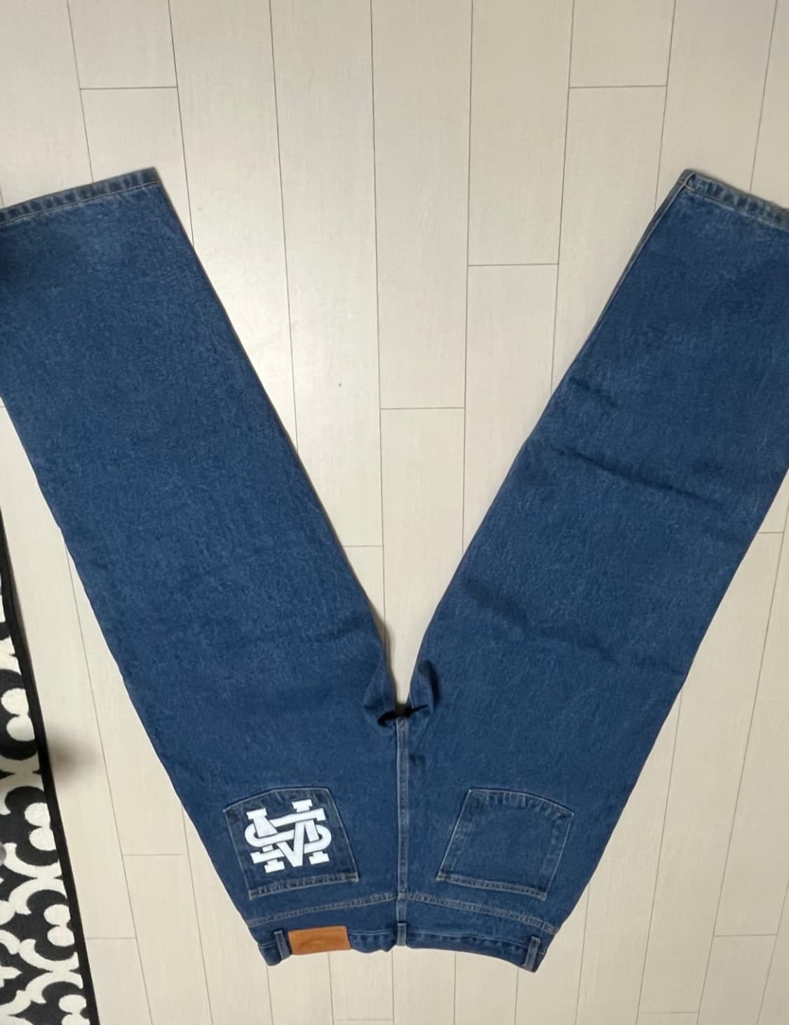 위캔더스 더블니 팬츠 L 상품이미지2