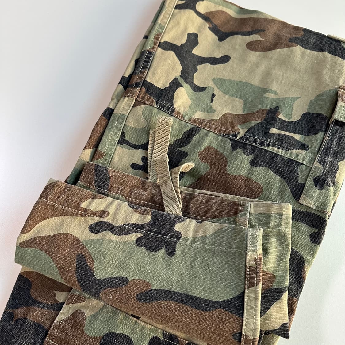 스투시 립스탑 서플러스 카고 팬츠 카모 상품이미지5