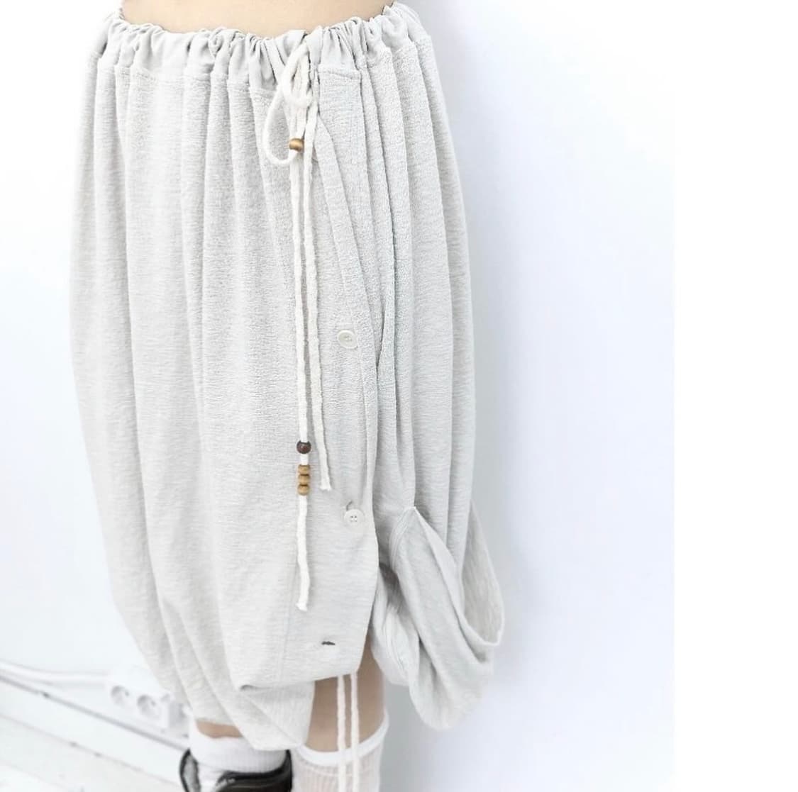 타일즈 tiles Dumpling mini dress black 상품이미지4