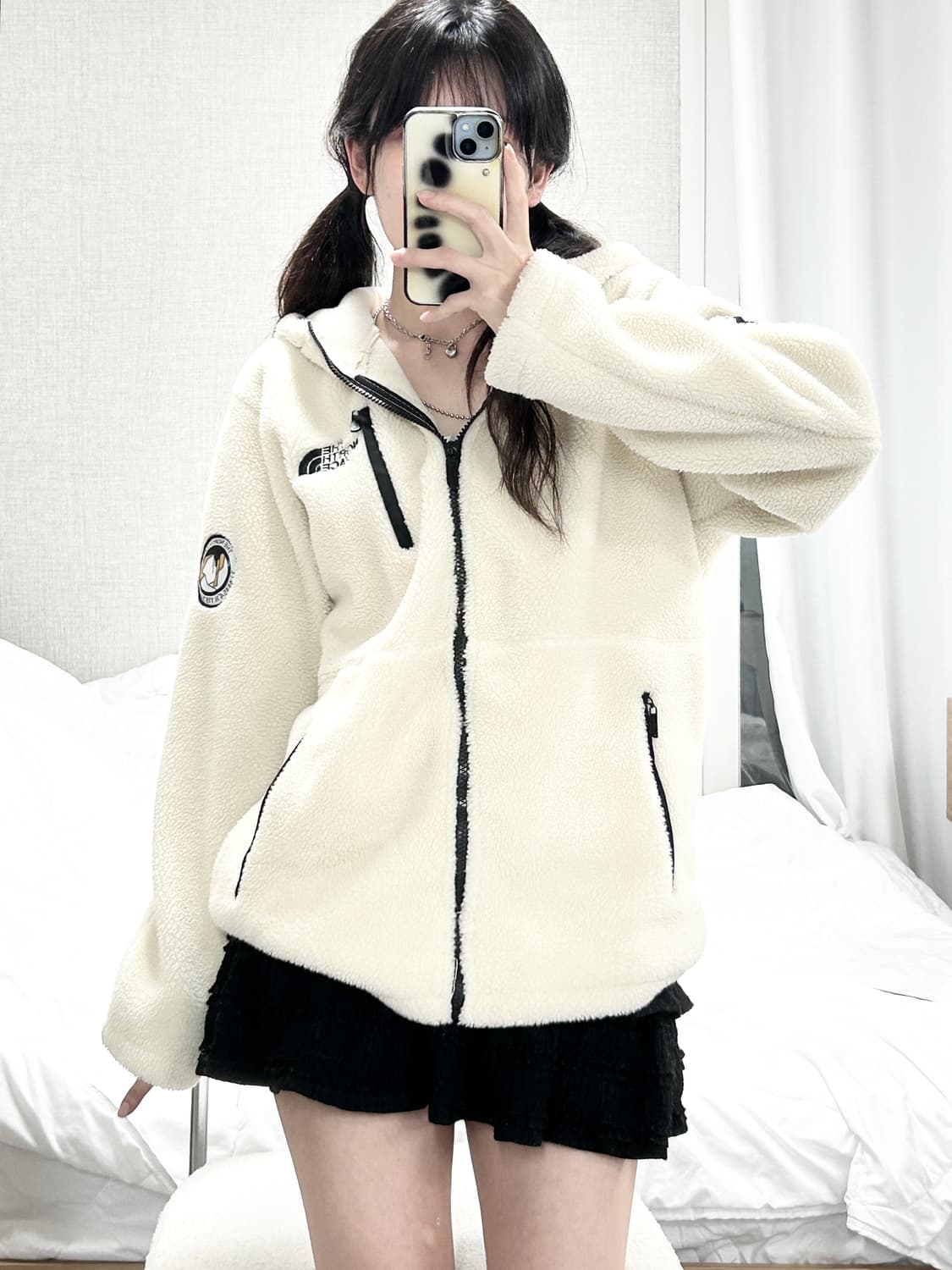 노스페이스 화이트라벨 쉐르파 자켓 상품이미지2